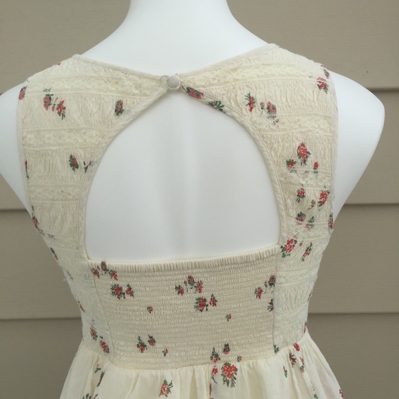 Free People floral print sleeveless mini dress - Picture 6 of 11